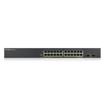 NZY1900-24 V2  24-port GbE Smart Managed PoE Switch mit GbE Uplink